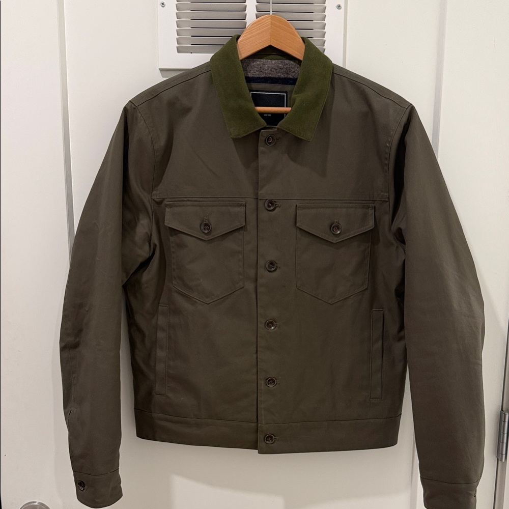 Todd Snyder Dark Olive Military Jacket